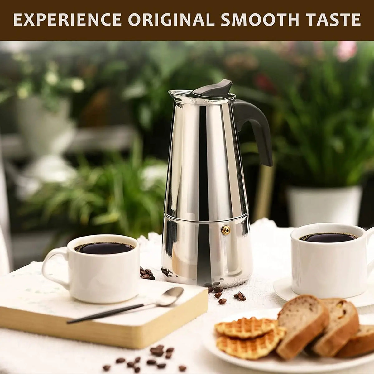 Classic Moka Pot – 4/6/9 Cups
