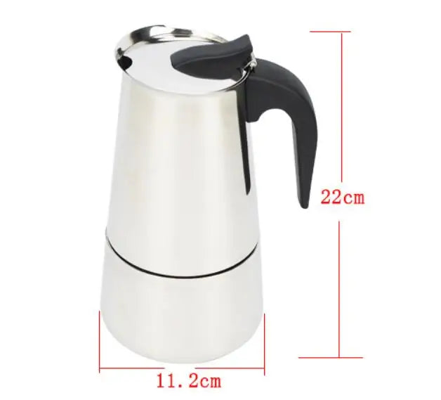 Classic Moka Pot – 4/6/9 Cups