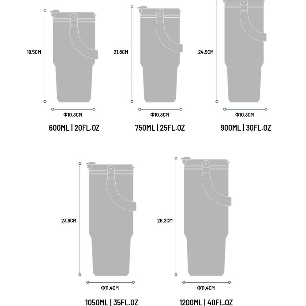 Tyeso Large-Capacity Vacuum Cup